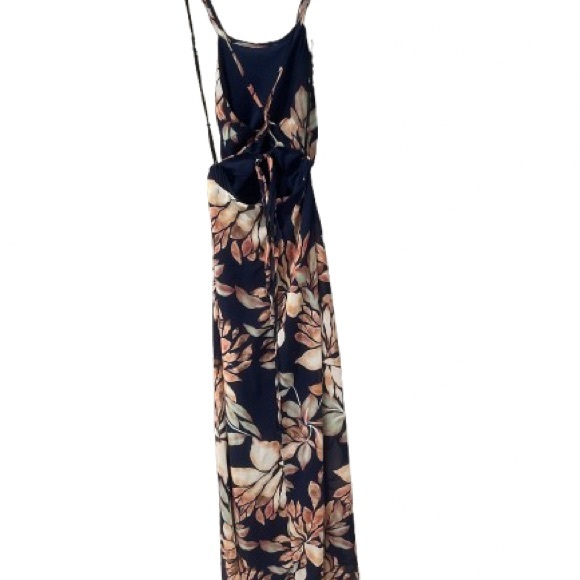 NWOT Lulus Adventure Seeker Floral Backless Maxi Dress Size Small - Picture 4 of 7